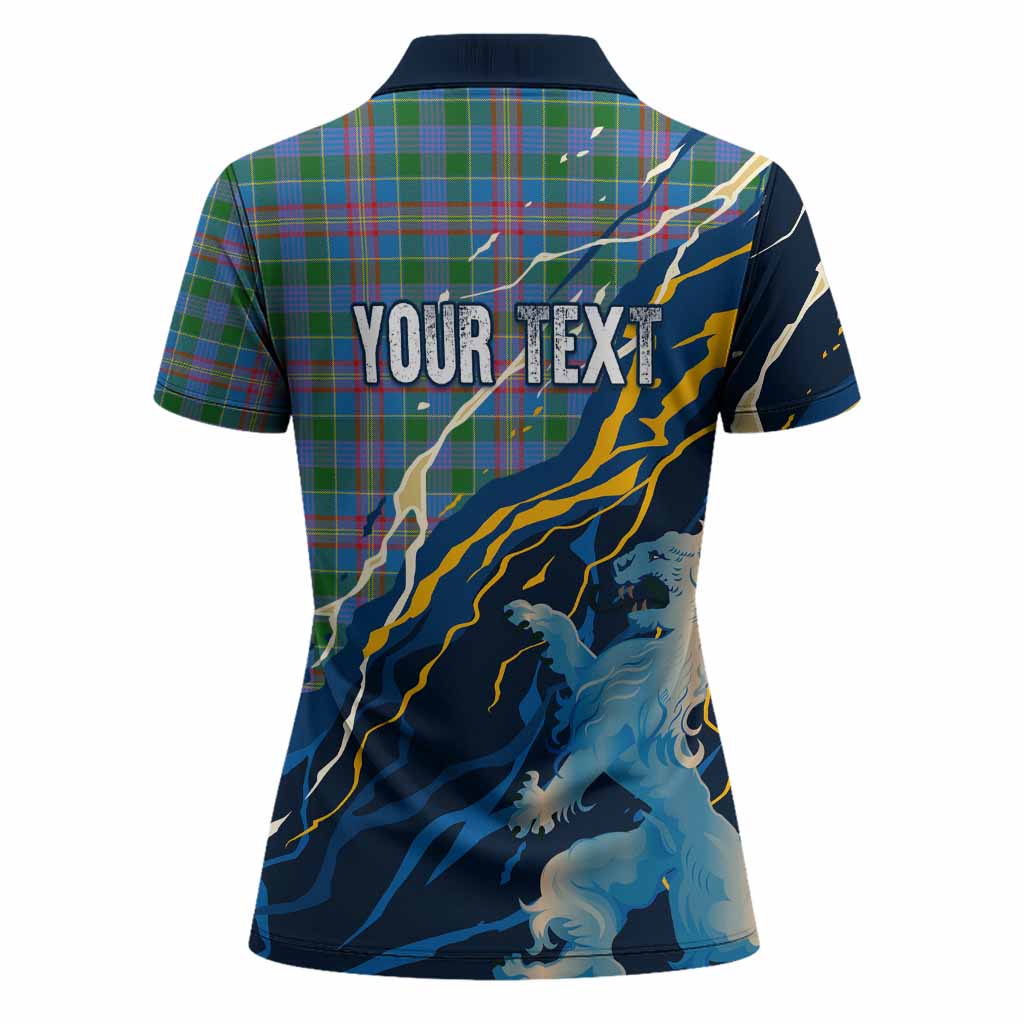 Ralston Scotland Tartan Women Polo Shirt WC2026 Football - We'll Be Coming