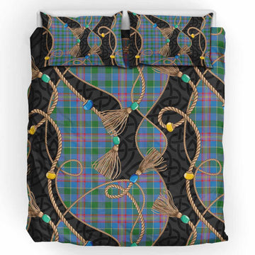 Ralston Scottish Tartan Twisted Ropes Stylized Bedding Set UK Bedding Set UK King 91*87 inch - Tartan Vibes Clothing