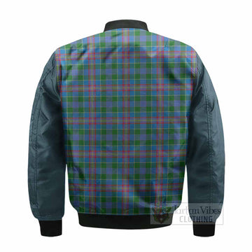 Ralston Tartan Accent Bomber Jacket with Family Crest