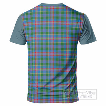 Ralston Tartan Accent T-Shirt with Family Crest