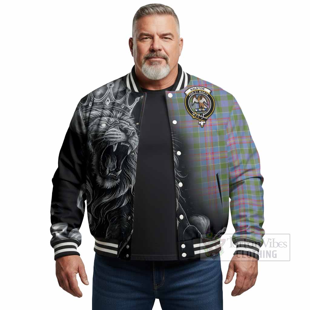 Ralston Tartan Baseball Jacket Roaring Lion Heritage