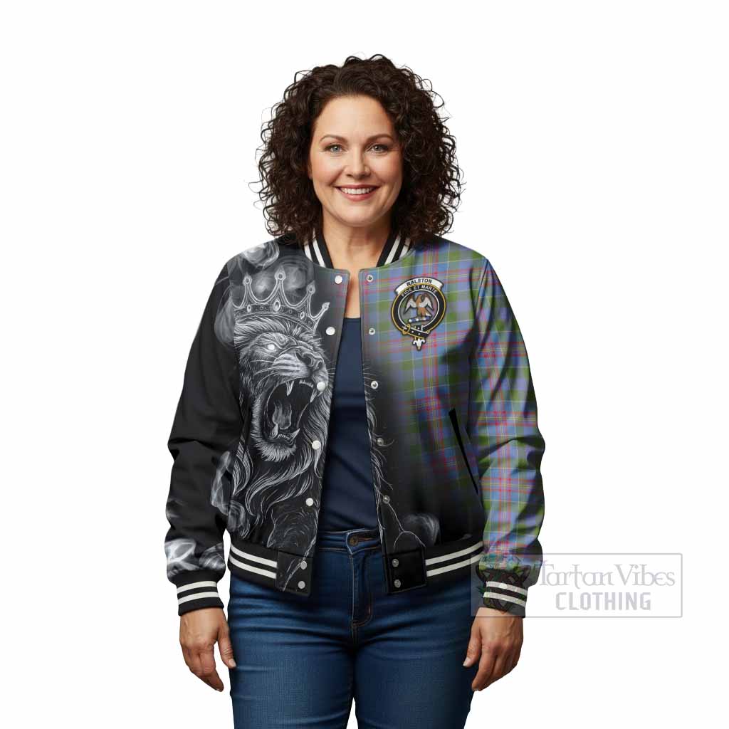Ralston Tartan Baseball Jacket Roaring Lion Heritage