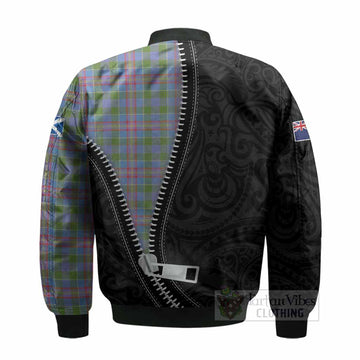 Ralston Tartan Bomber Jacket New Zealand Pattern Unique Zipper Stylized