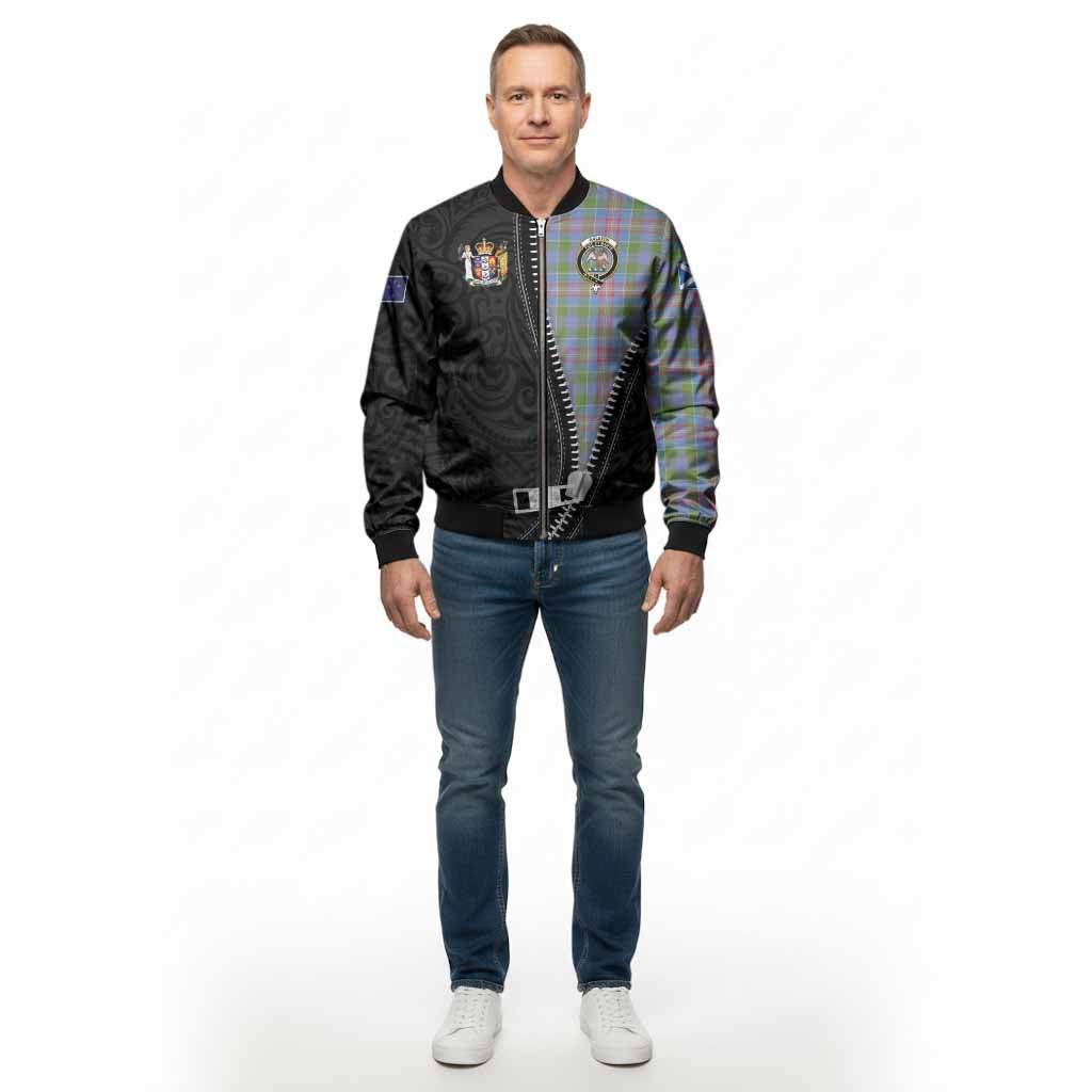 Ralston Tartan Bomber Jacket New Zealand Pattern Unique Zipper Stylized