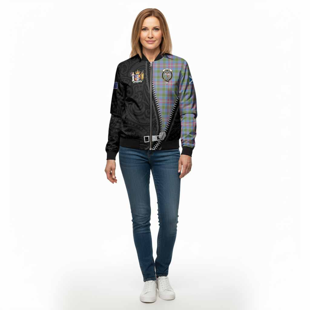 Ralston Tartan Bomber Jacket New Zealand Pattern Unique Zipper Stylized