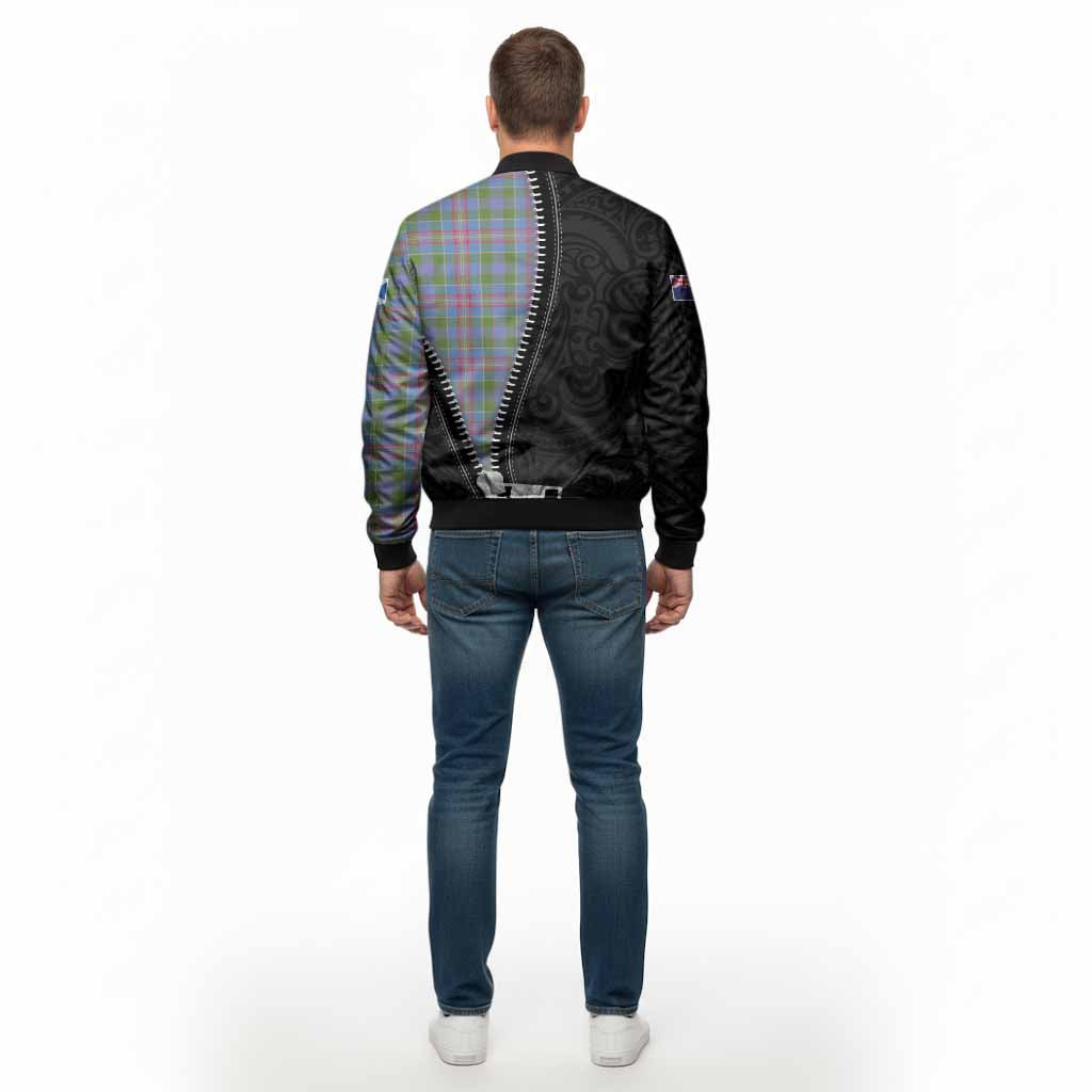Ralston Tartan Bomber Jacket New Zealand Pattern Unique Zipper Stylized