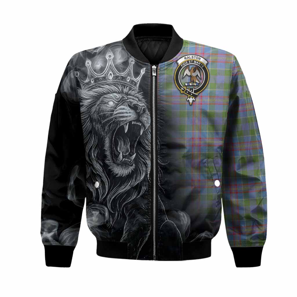 Ralston Tartan Bomber Jacket Roaring Lion Heritage