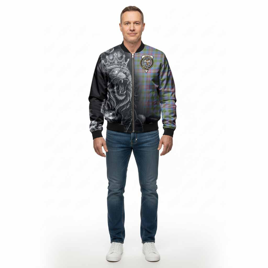 Ralston Tartan Bomber Jacket Roaring Lion Heritage