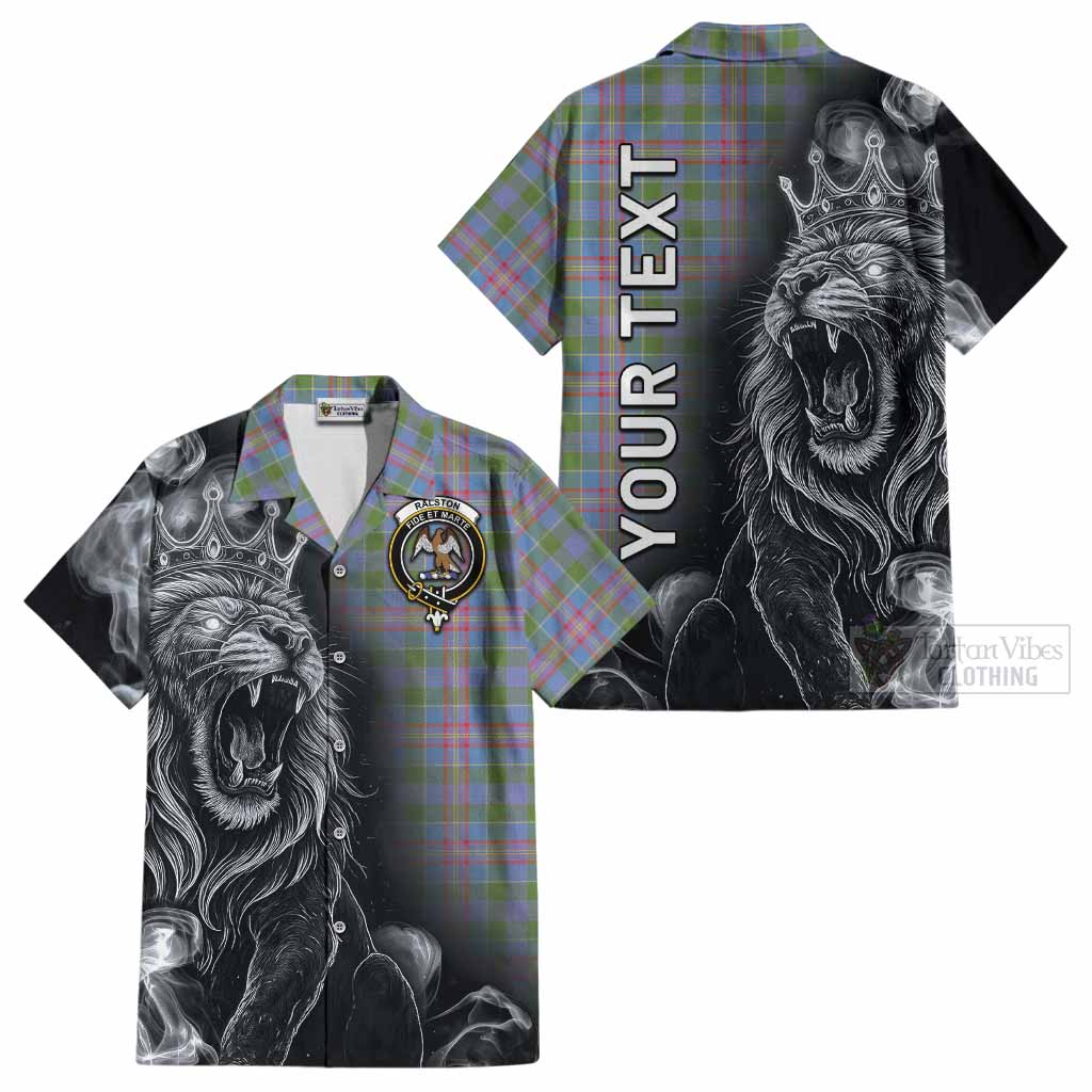 Ralston Tartan Cotton Hawaiian Shirt Roaring Lion Heritage