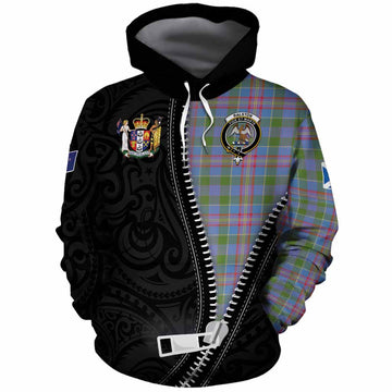 Ralston Tartan Cotton Hoodie New Zealand Pattern Unique Zipper Stylized
