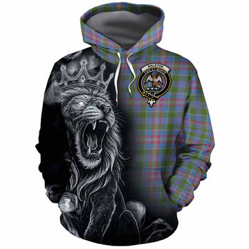 Ralston Tartan Cotton Hoodie Roaring Lion Heritage