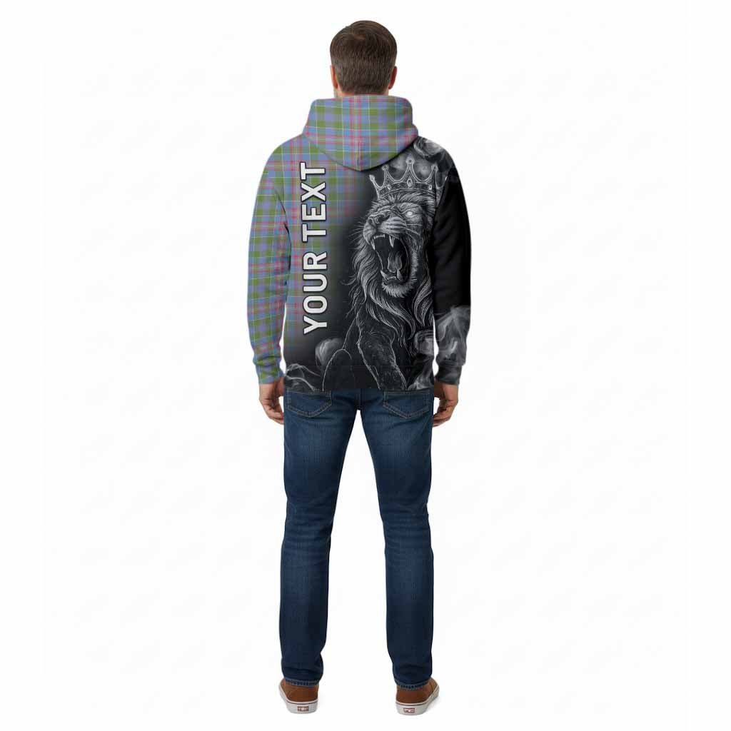 Ralston Tartan Cotton Hoodie Roaring Lion Heritage