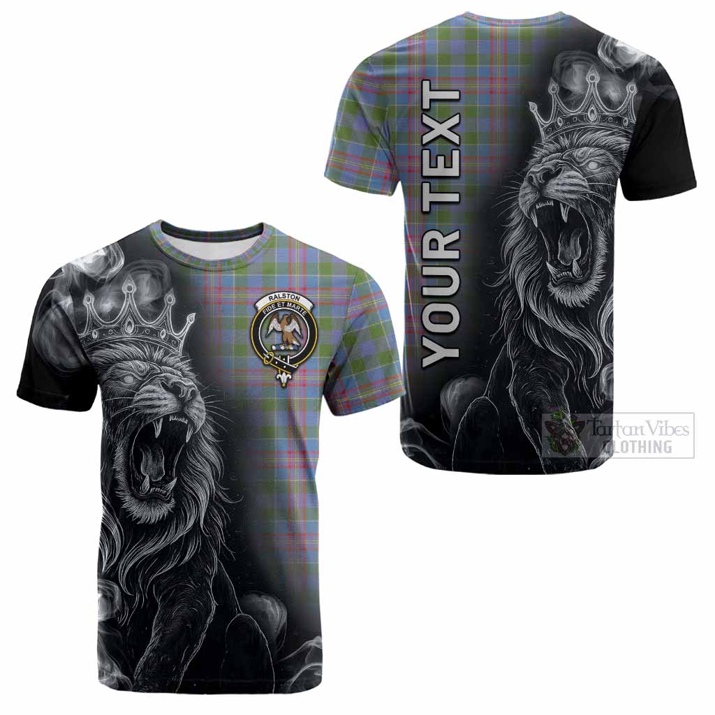 Ralston Tartan Cotton T-shirt Roaring Lion Heritage