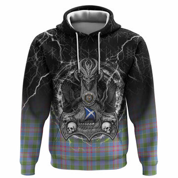 Ralston Tartan Crest Hoodie Celtic Odin's Raven Legacy