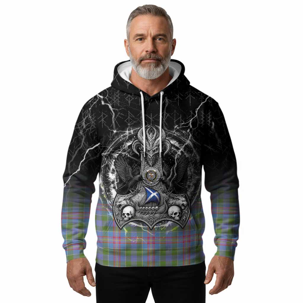 Ralston Tartan Crest Hoodie Celtic Odin's Raven Legacy