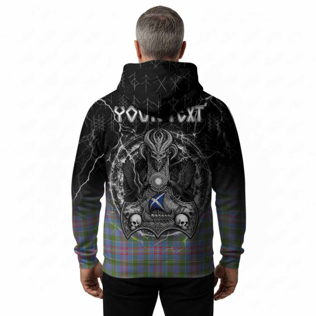 Ralston Tartan Crest Hoodie Celtic Odin's Raven Legacy
