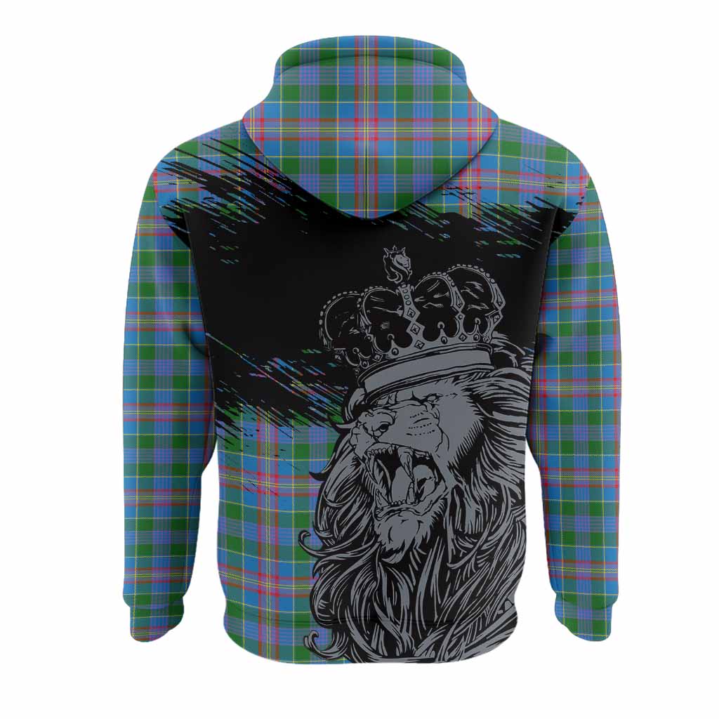 Ralston Tartan Crest Hoodie Crowned Lion Heritage Style