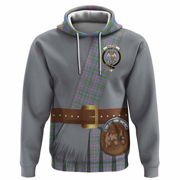 Ralston Tartan Crest Hoodie Kilt Costume Style