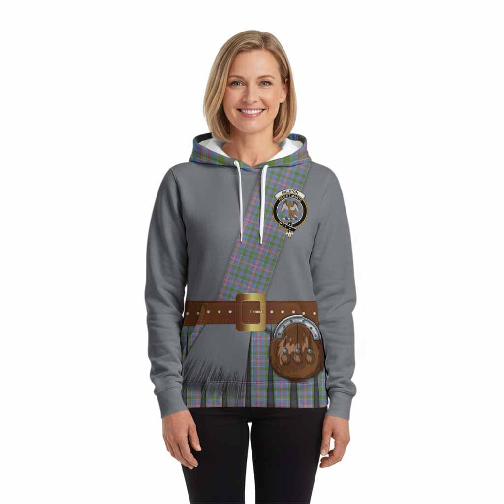 Ralston Tartan Crest Hoodie Kilt Costume Style