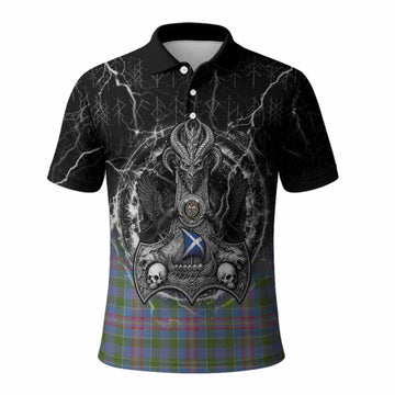 Ralston Tartan Crest Polo Shirt Celtic Odin's Raven Legacy