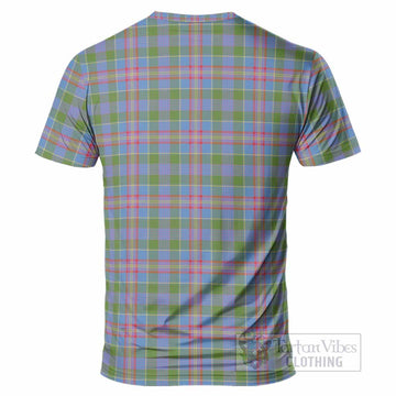 Ralston Tartan Crest T-Shirt Ferocious Lion Style