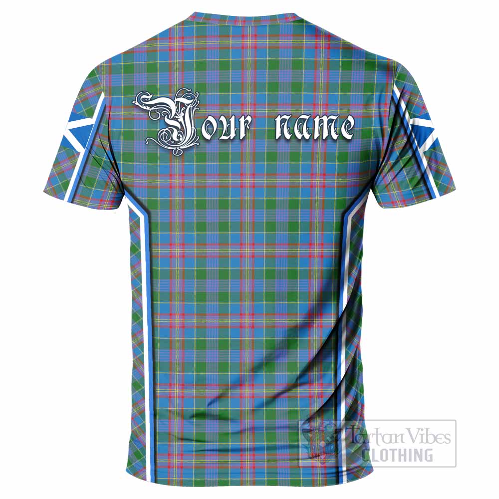 Ralston Tartan Crest T-shirt Scotland Coat of Arm Flag Style - Tartan Vibes Clothing