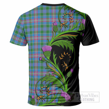 Ralston Tartan Crest T-Shirt Scottish Thistle Pride Heritage Art