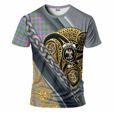 Ralston Tartan Crest T-Shirt Scottish Triskele Celtic