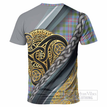 Ralston Tartan Crest T-Shirt Scottish Triskele Celtic