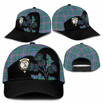 Ralston Tartan Family Crest Classic Cap Scotland Thistle Floral Flag Style