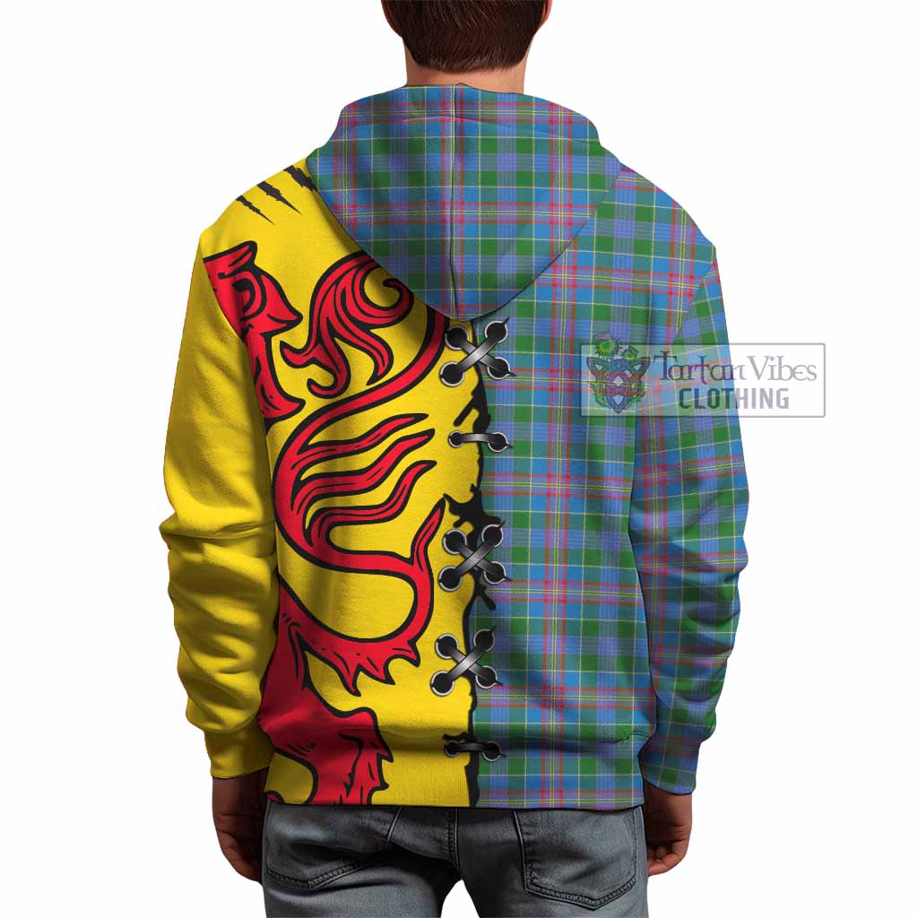 Ralston Tartan Family Crest Hoodie Lion Rampant Honor - Tartan Vibes Clothing