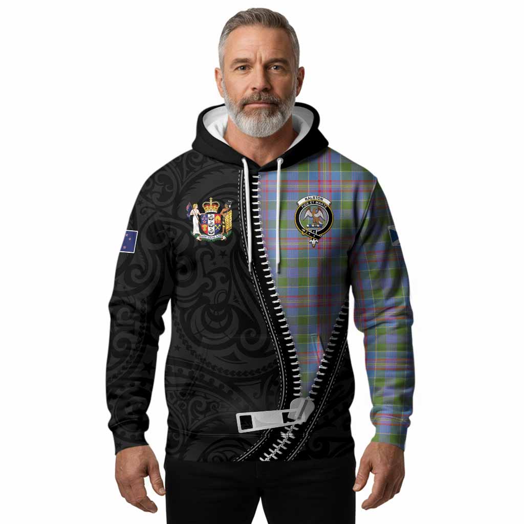 Ralston Tartan Hoodie New Zealand Pattern Unique Zipper Stylized