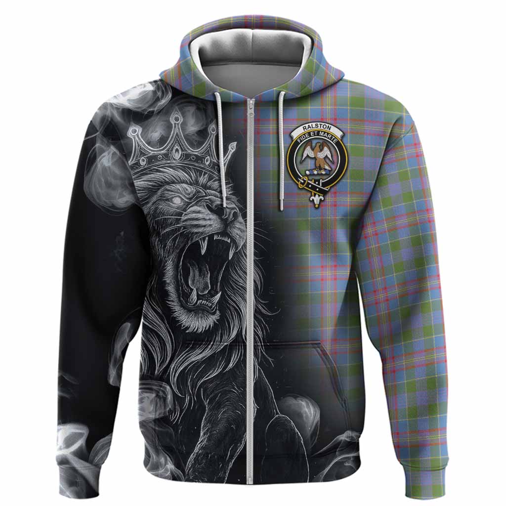 Ralston Tartan Hoodie Roaring Lion Heritage