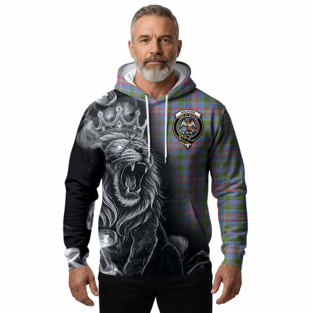 Ralston Tartan Hoodie Roaring Lion Heritage