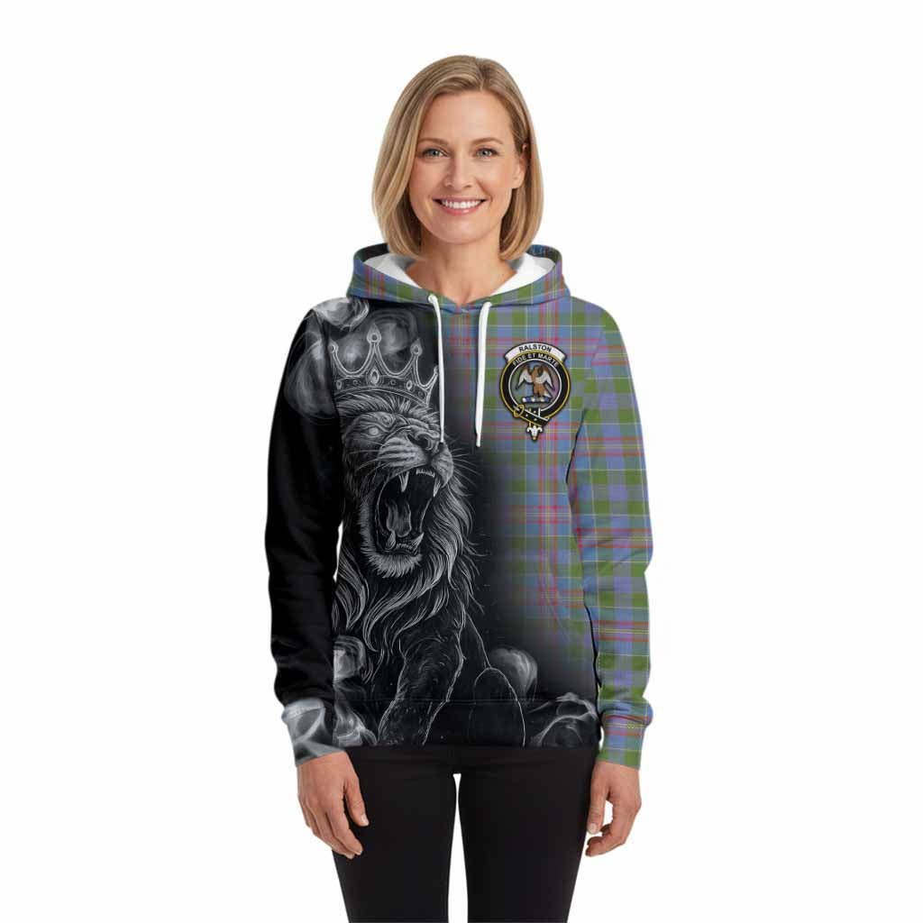 Ralston Tartan Hoodie Roaring Lion Heritage