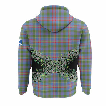 Ralston Tartan Hoodie Thistle Scottish Spirit