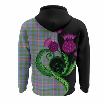 Ralston Tartan Hoodie Traditional Scottish Thistle