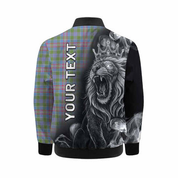 Ralston Tartan Kid Bomber Jacket Roaring Lion Heritage