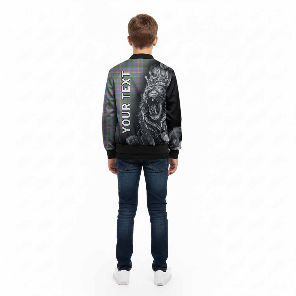 Ralston Tartan Kid Bomber Jacket Roaring Lion Heritage