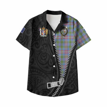 Ralston Tartan Kid Hawaiian Shirt New Zealand Pattern Unique Zipper Stylized