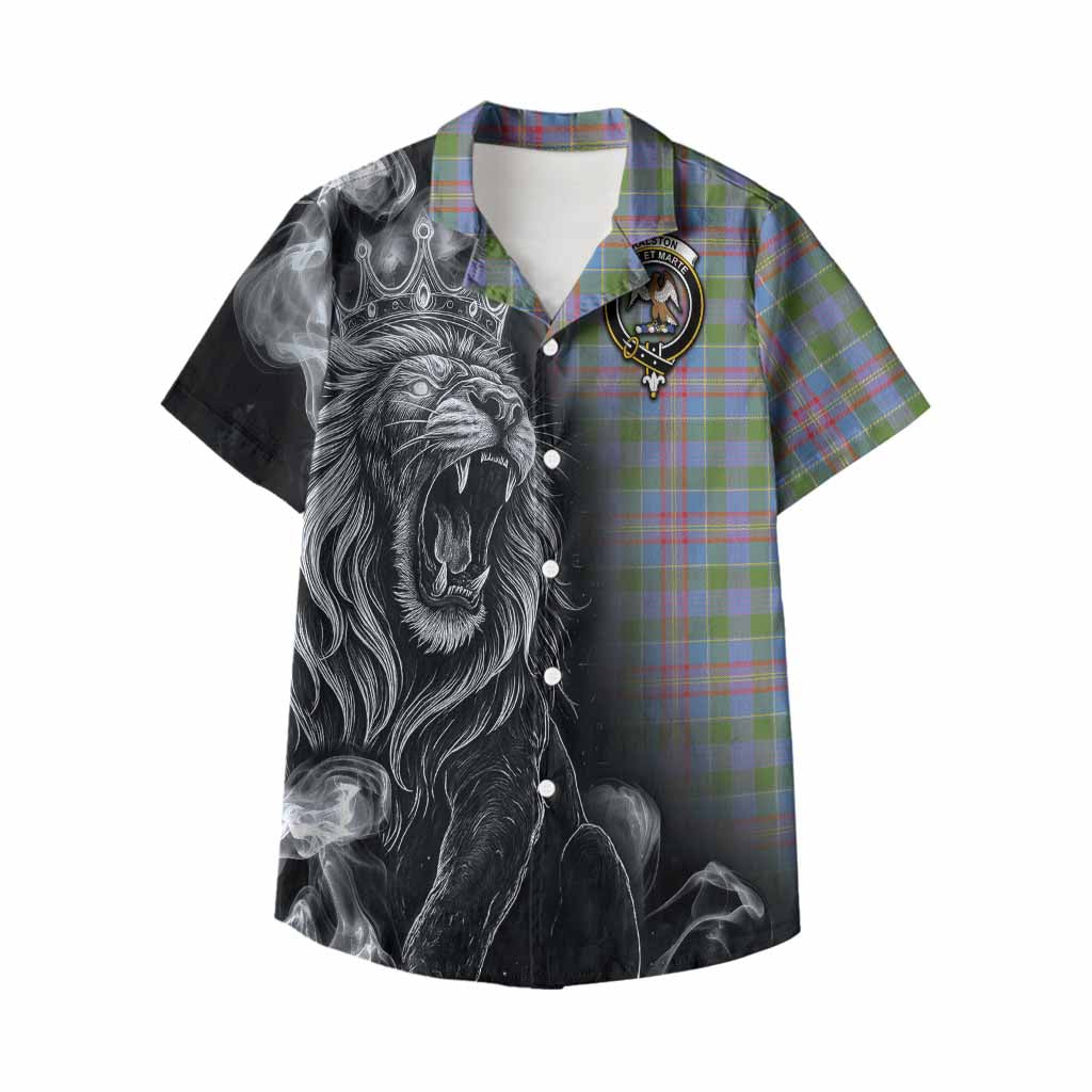 Ralston Tartan Kid Hawaiian Shirt Roaring Lion Heritage