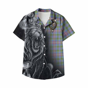 Ralston Tartan Kid Hawaiian Shirt Roaring Lion Heritage