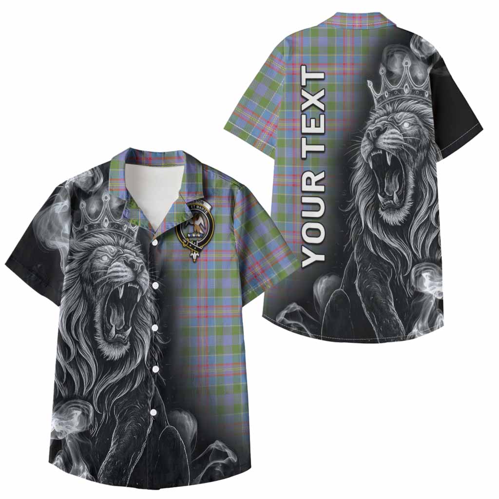 Ralston Tartan Kid Hawaiian Shirt Roaring Lion Heritage