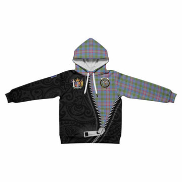 Ralston Tartan Kid Hoodie New Zealand Pattern Unique Zipper Stylized