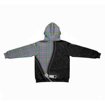 Ralston Tartan Kid Hoodie New Zealand Pattern Unique Zipper Stylized