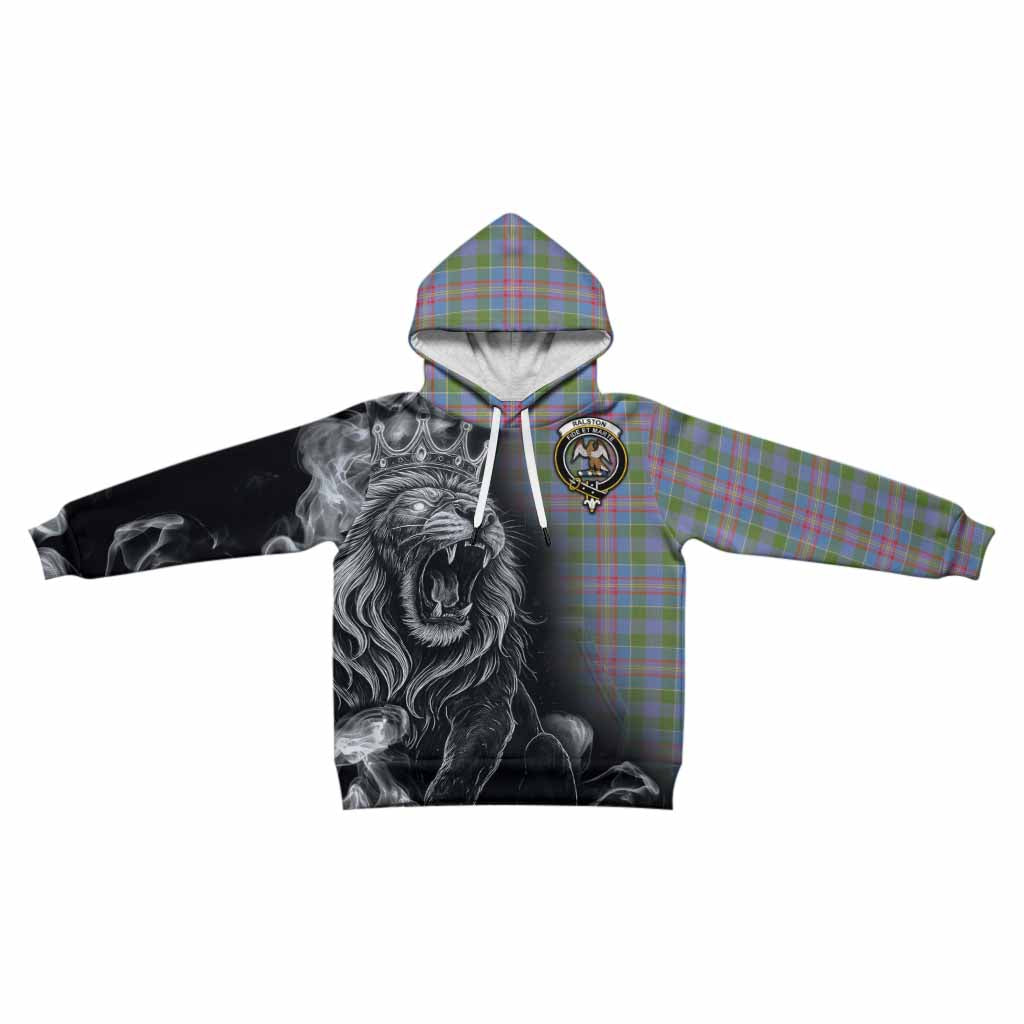 Ralston Tartan Kid Hoodie Roaring Lion Heritage