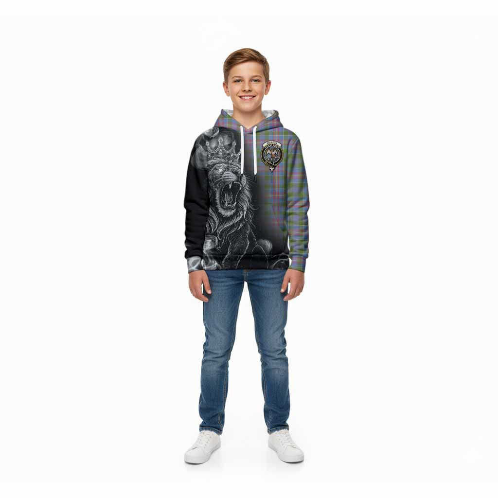 Ralston Tartan Kid Hoodie Roaring Lion Heritage