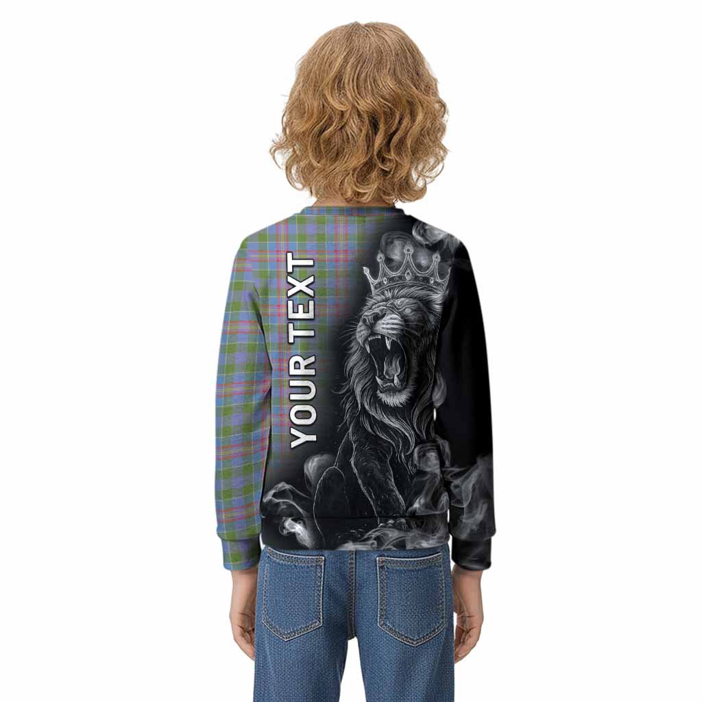 Ralston Tartan Kid Knitted Sweatshirt Roaring Lion Heritage