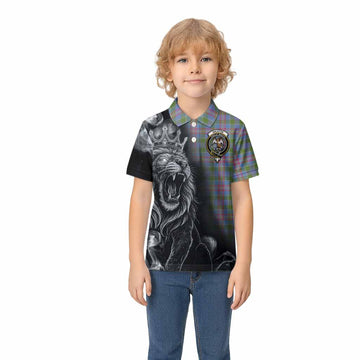 Ralston Tartan Kid Polo Shirt Roaring Lion Heritage