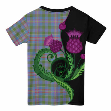 Ralston Tartan Kid T-shirt Traditional Scottish Thistle